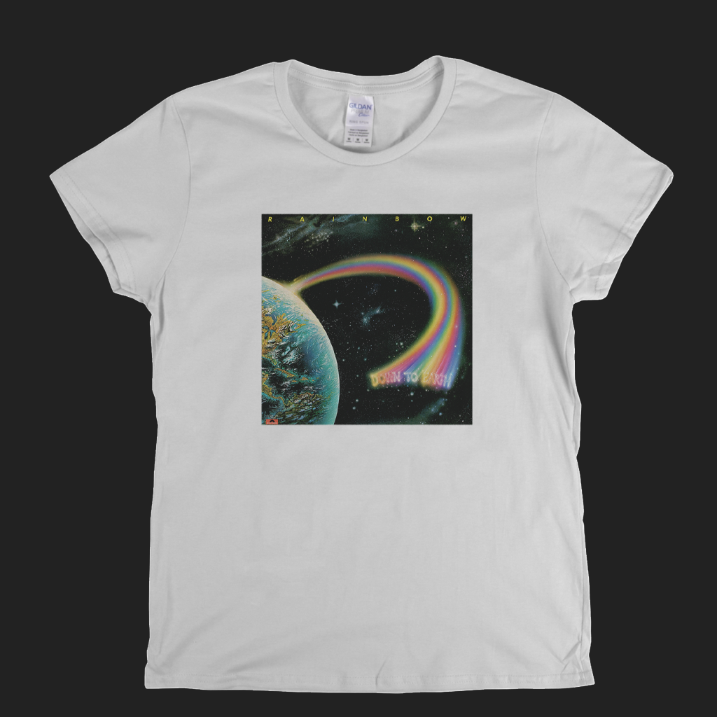 Rainbow Down To Earth Womens T-Shirt