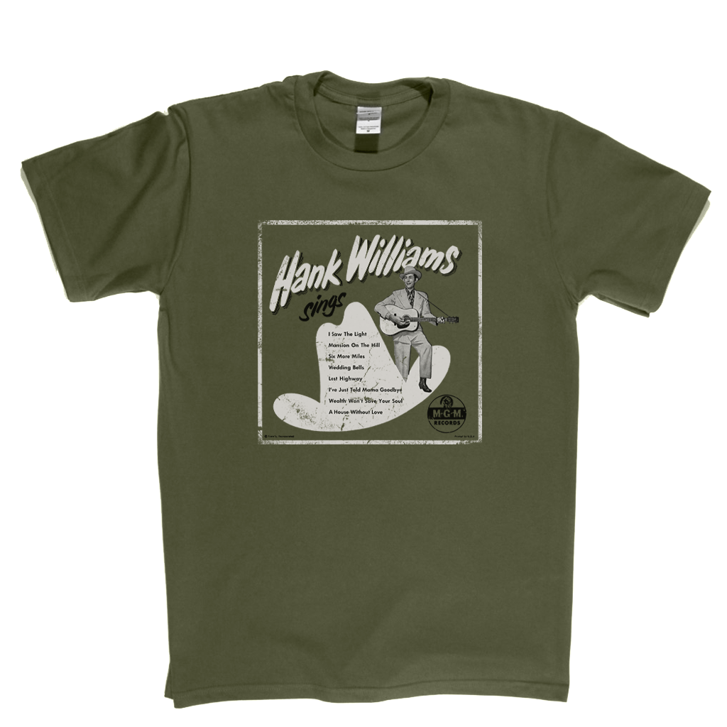 Hank Williams Sings T-Shirt