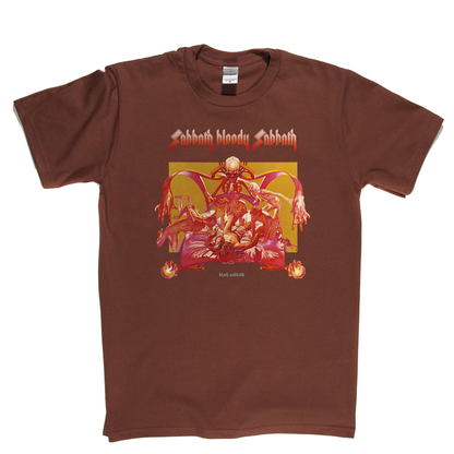 Sabbath Bloody Sabbath Front Cover T-Shirt