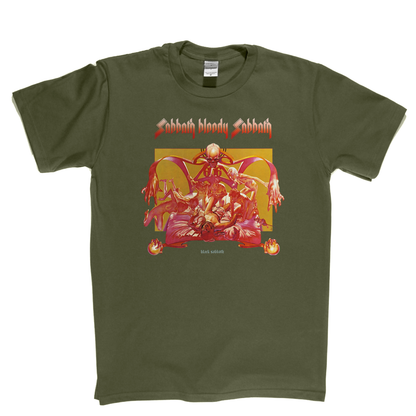 Sabbath Bloody Sabbath Front Cover T-Shirt