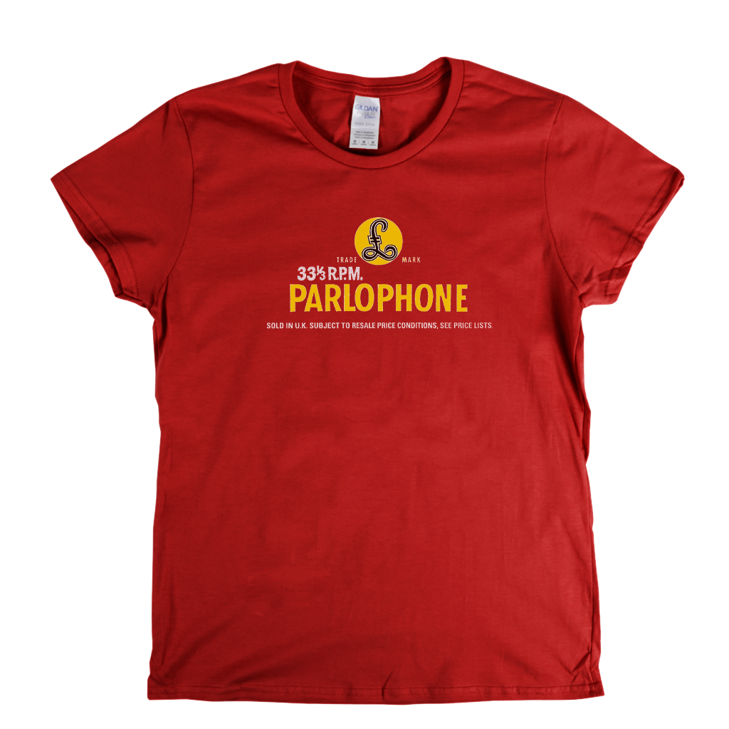 Parlophone Uk Logo Womens T-Shirt