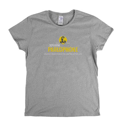 Parlophone Uk Logo Womens T-Shirt