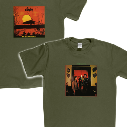 Stranglers Rattus Norvegicus Front And Back T-Shirt