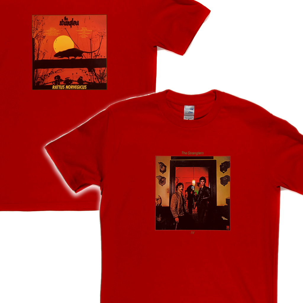 Stranglers Rattus Norvegicus Front And Back T-Shirt