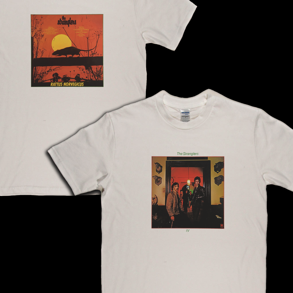 Stranglers Rattus Norvegicus Front And Back T-Shirt