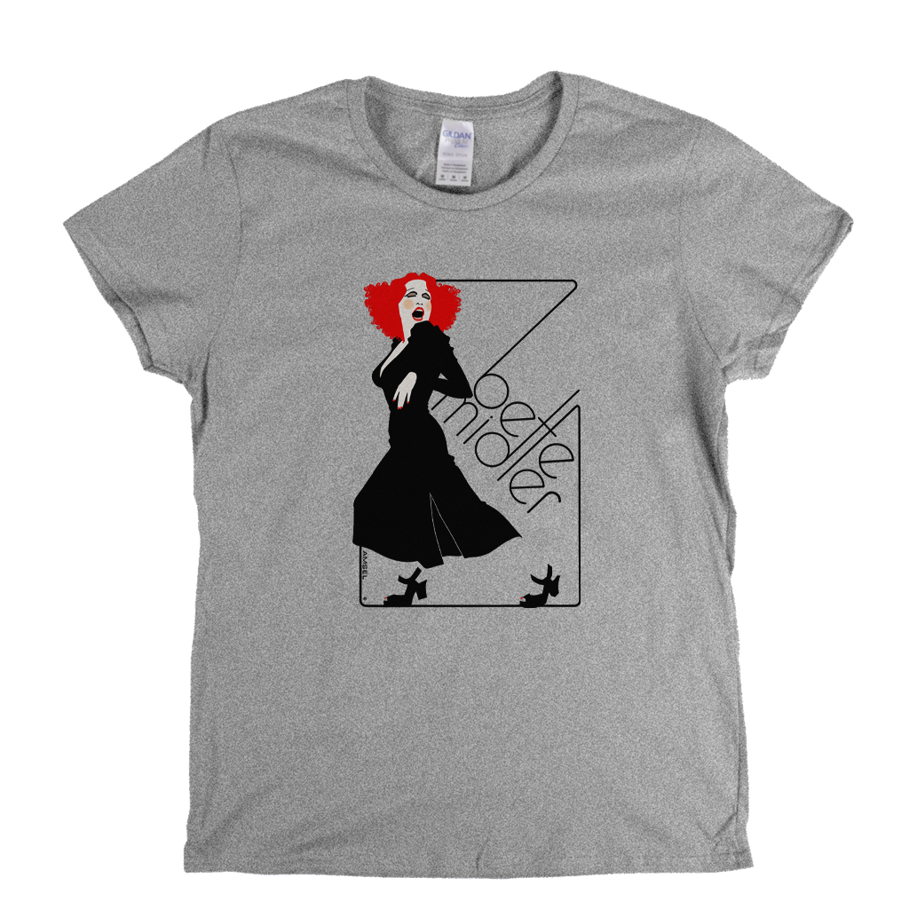 Bette Midler Womens T-Shirt