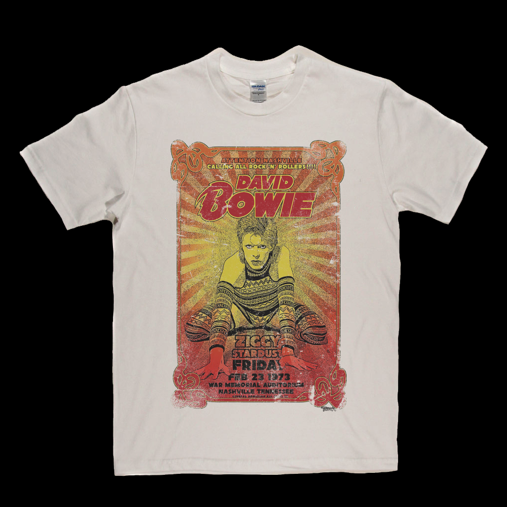 David Bowie Ziggy Poster T-Shirt