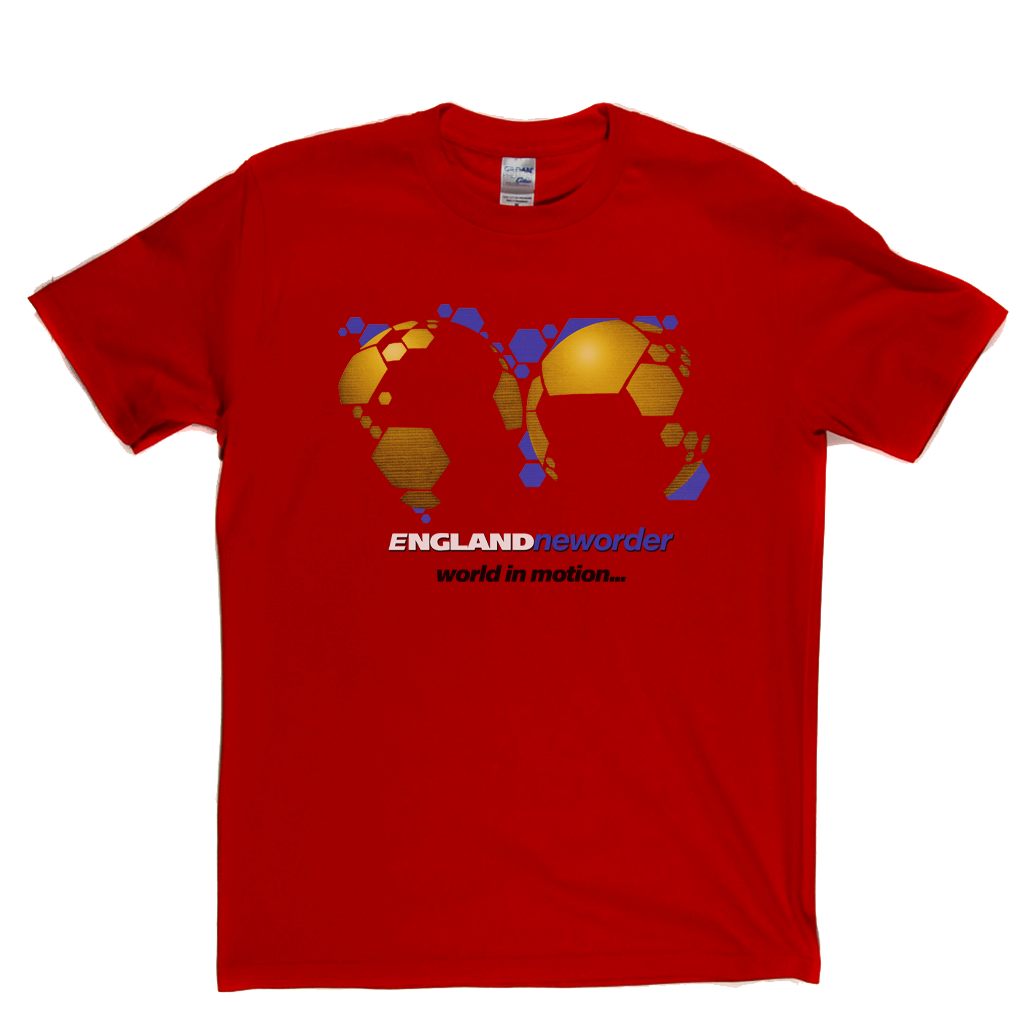 World In Motion England New Order T-Shirt