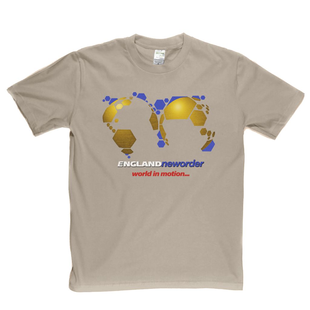 World In Motion England New Order T-Shirt