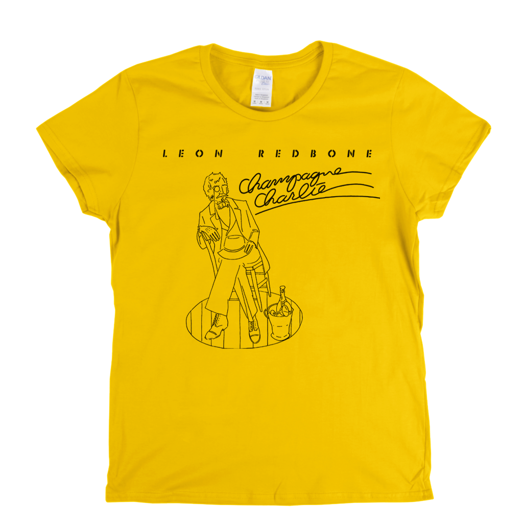 Leon Redbone Champagne Charlie Womens T-Shirt