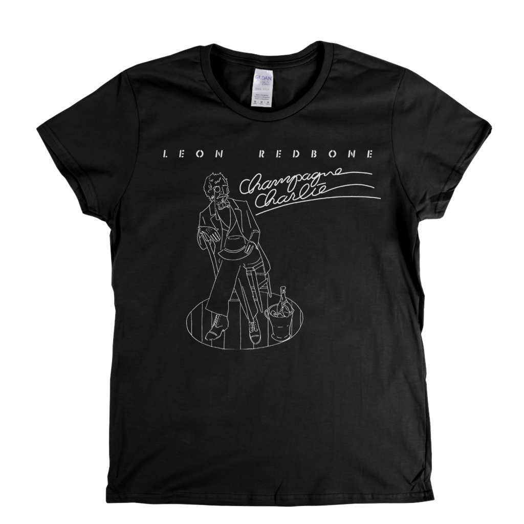 Leon Redbone Champagne Charlie Womens T-Shirt