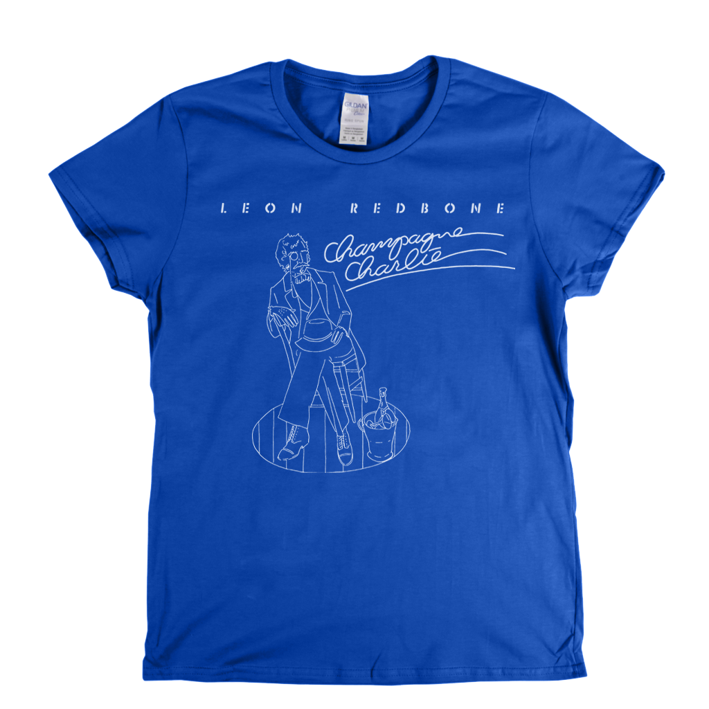 Leon Redbone Champagne Charlie Womens T-Shirt