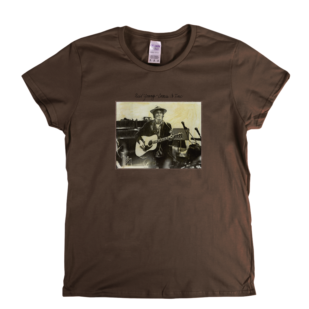 Neil Young Comes A Time Womens T-Shirt