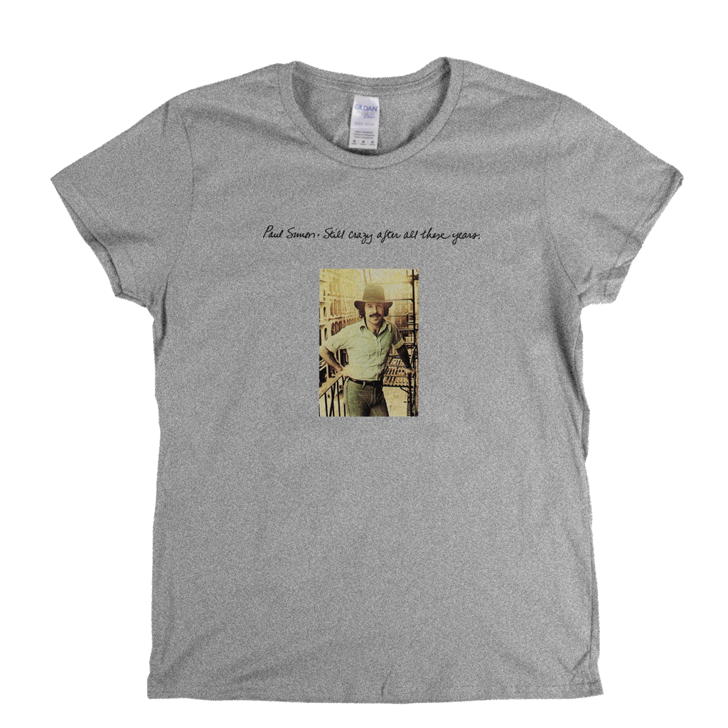 Paul Simon Still Crazy After All These Years Womens T-Shirt