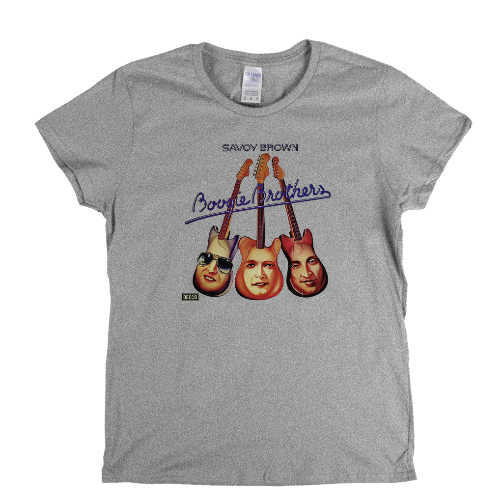 Savoy Brown Boogie Brothers Womens T-Shirt