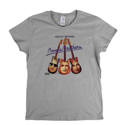 Savoy Brown Boogie Brothers Womens T-Shirt