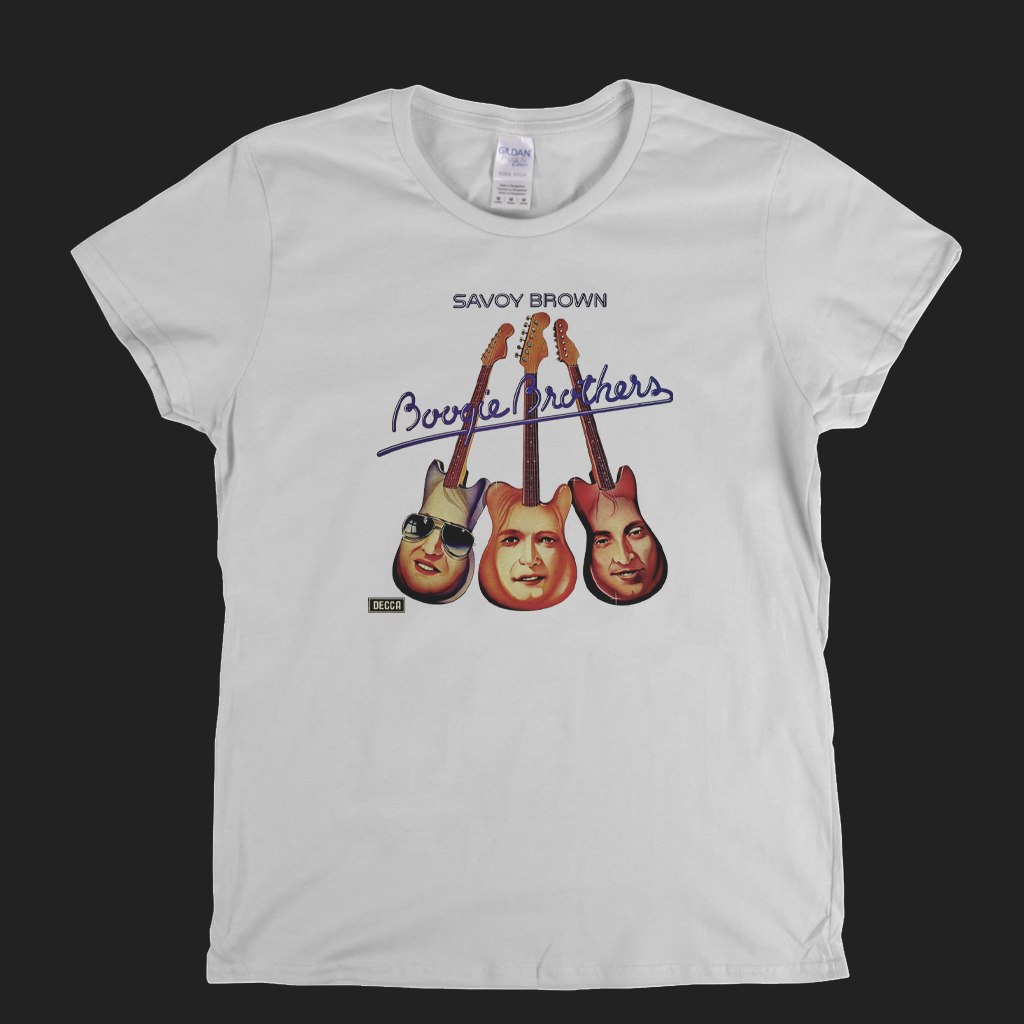 Savoy Brown Boogie Brothers Womens T-Shirt