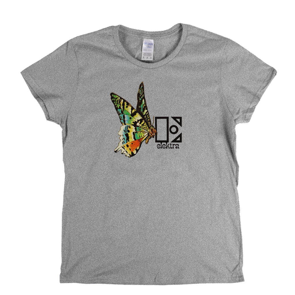 Elektra Butterfly Logo Womens T-Shirt