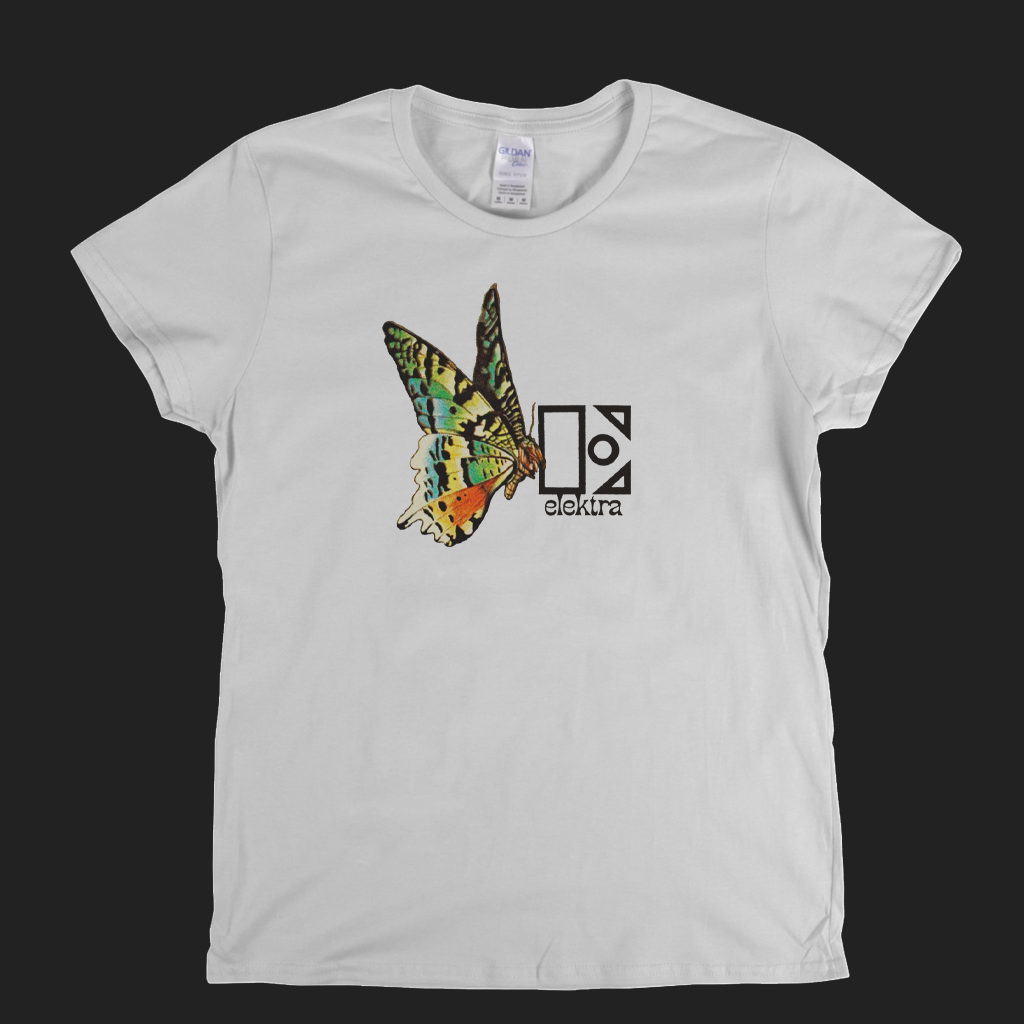 Elektra Butterfly Logo Womens T-Shirt