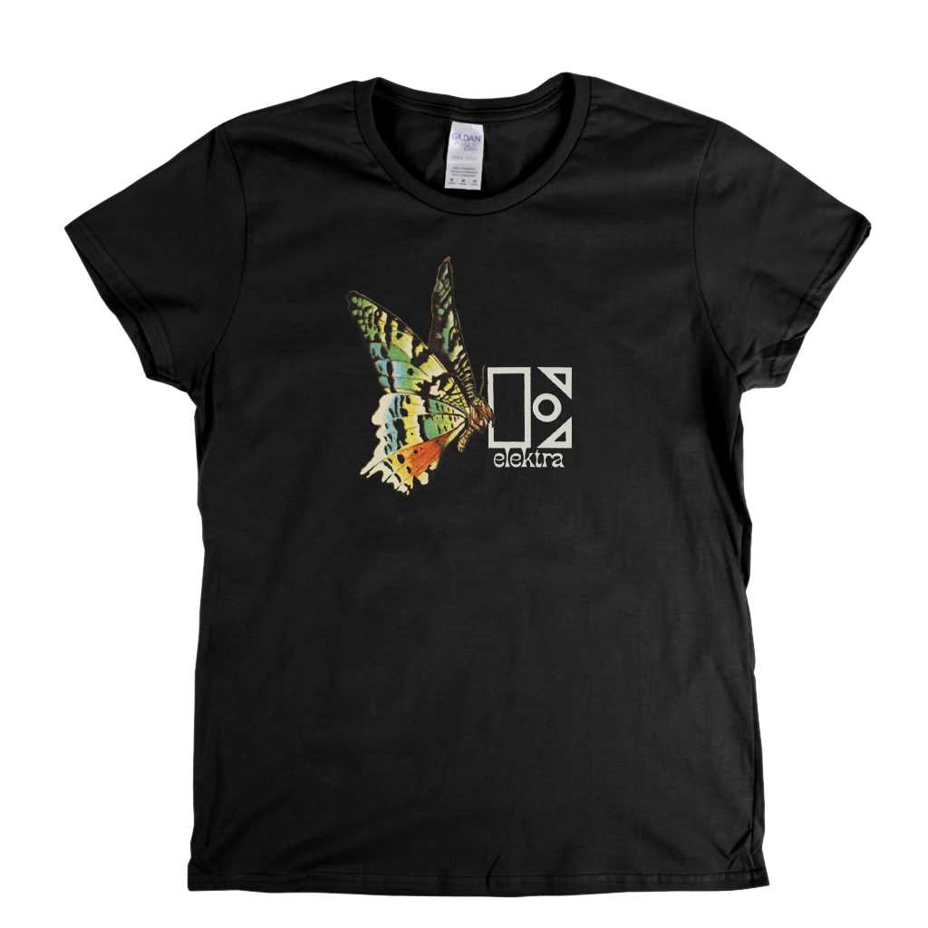 Elektra Butterfly Logo Womens T-Shirt