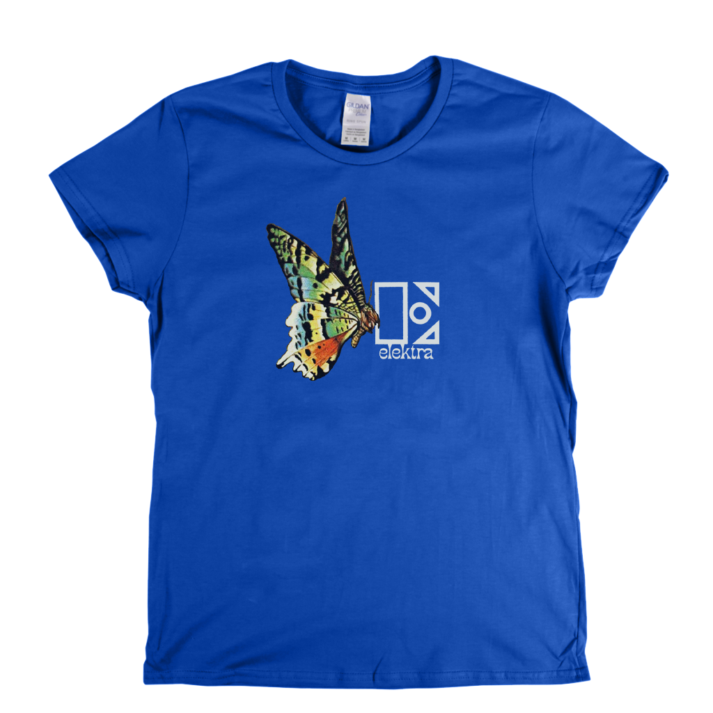 Elektra Butterfly Logo Womens T-Shirt