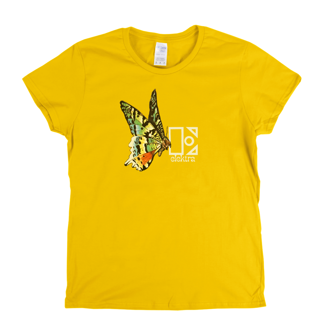 Elektra Butterfly Logo Womens T-Shirt