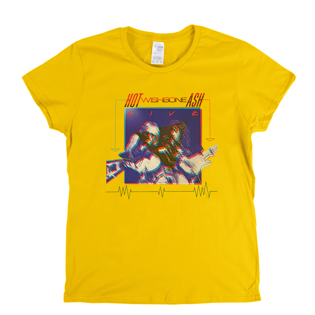 Wishbone Ash Live Womens T-Shirt