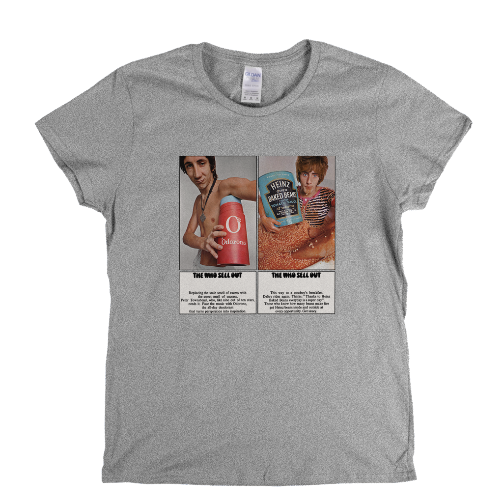 The Who Sell Out Front Only Womens T-Shirt