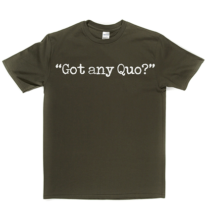 Status Quo - Got Any Quo T-shirt