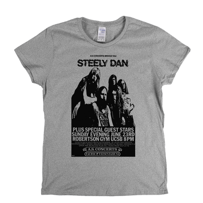 Steely Dan Concert Poster Womens T-Shirt