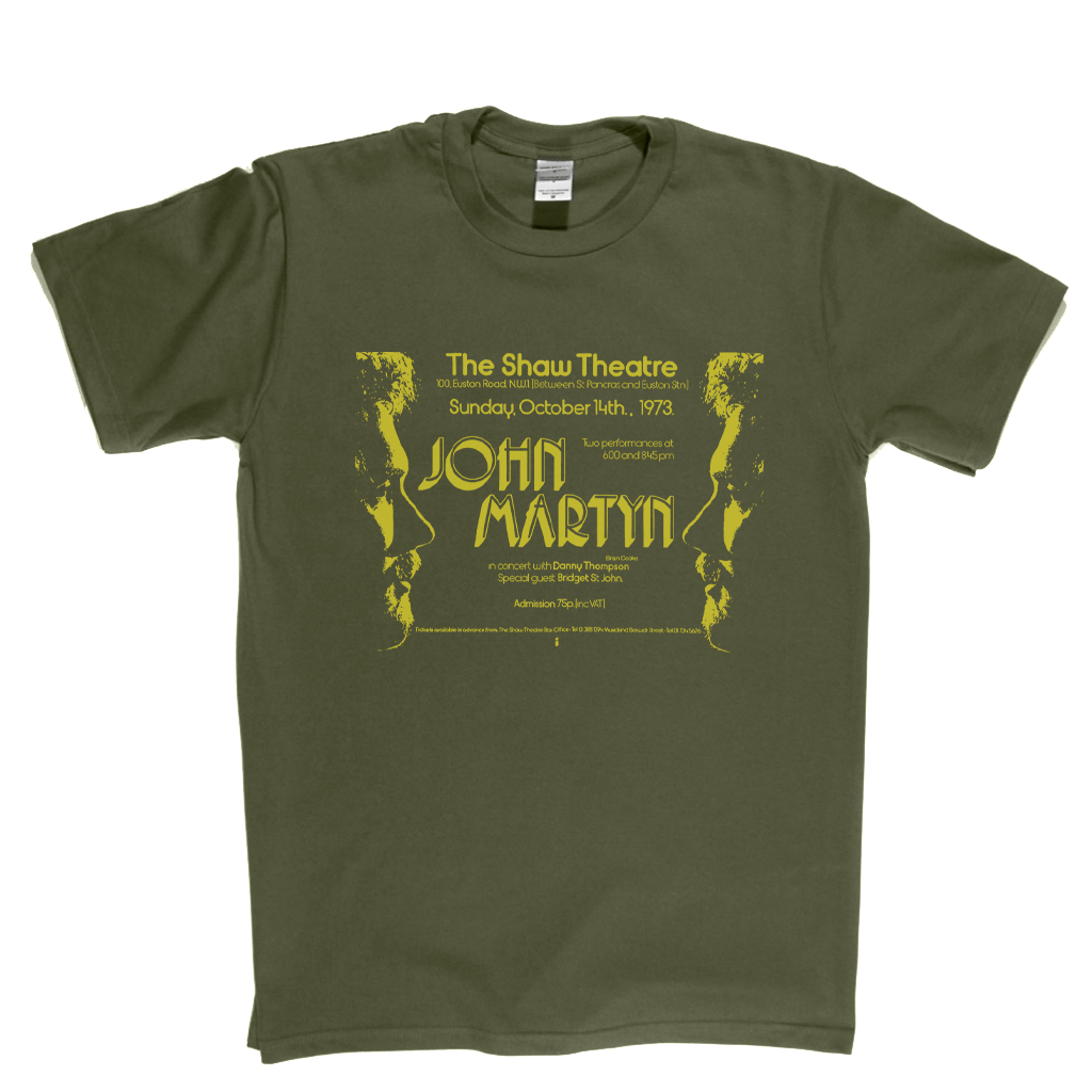 John Martyn Gig Poster T-Shirt