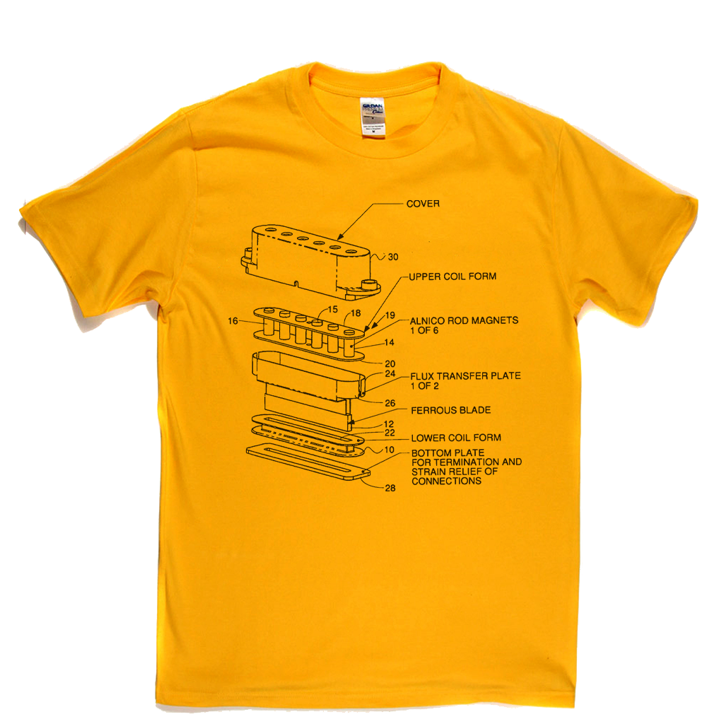 Guitar Pickup T-Shirt