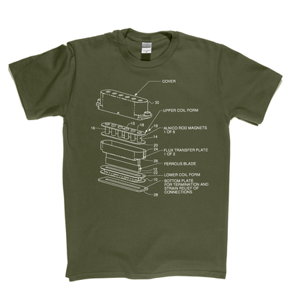 Guitar Pickup T-Shirt