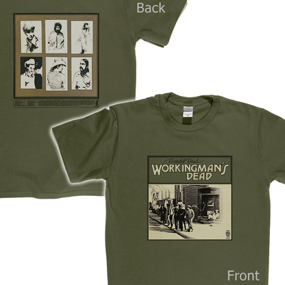 Grateful Dead Workingmans Dead Front And Back T-Shirt