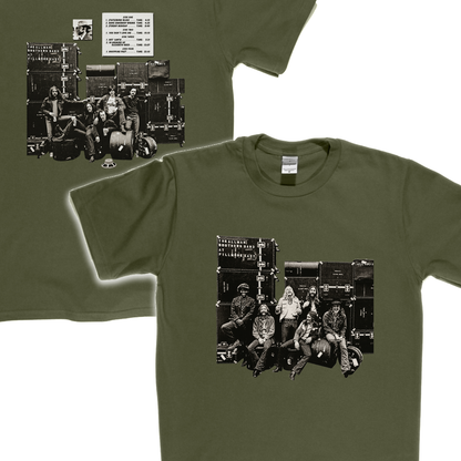 The Allman Brothers Band Live At The Fillmore East Front & Back T-Shirt