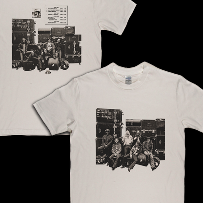 The Allman Brothers Band Live At The Fillmore East Front & Back T-Shirt