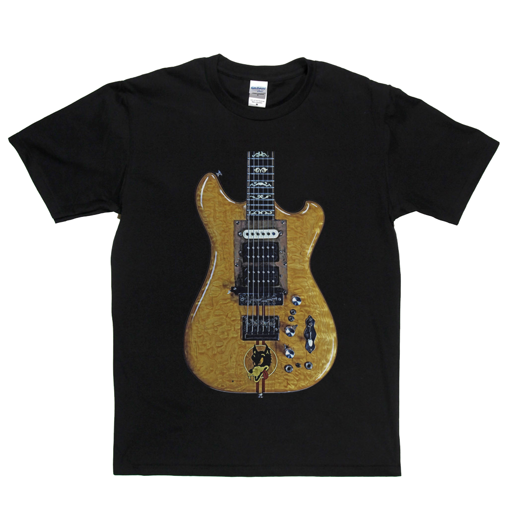 Jerry Garcia Wolf Guitar T-Shirt