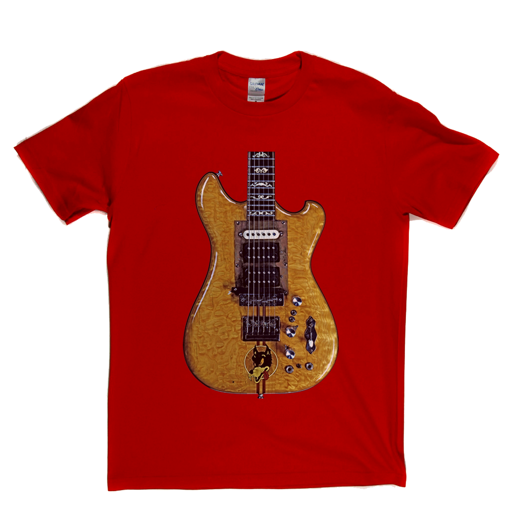 Jerry Garcia Wolf Guitar T-Shirt