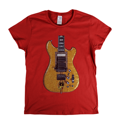 Jerry Garcia Wolf Guitar Womens T-Shirt