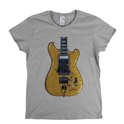 Jerry Garcia Wolf Guitar Womens T-Shirt