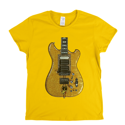 Jerry Garcia Wolf Guitar Womens T-Shirt