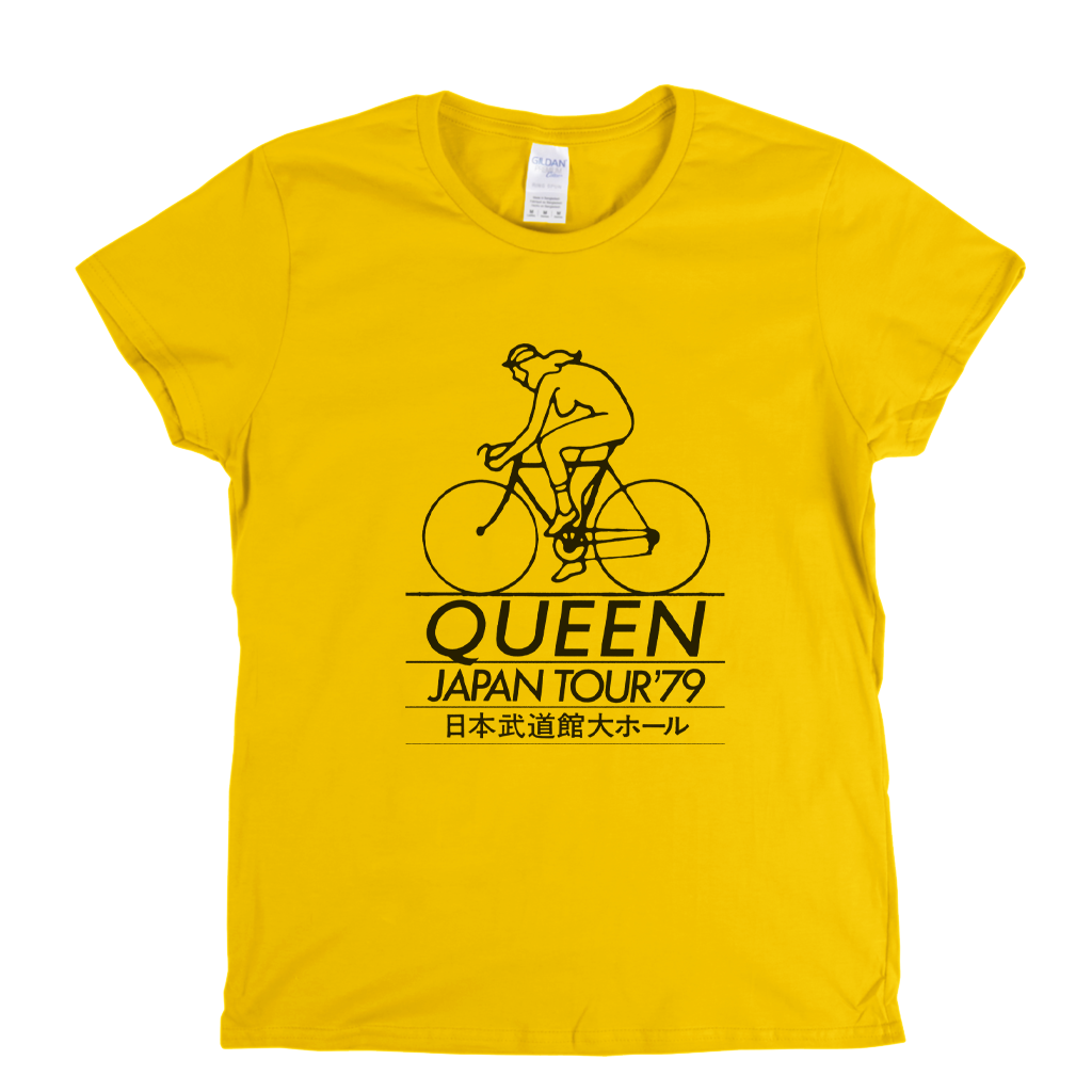 Queen Japan Tour 79 Womens T-Shirt