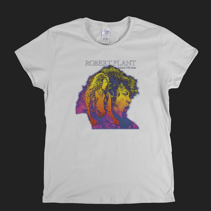 Robert Plant Manic Nirvana Womens T-Shirt