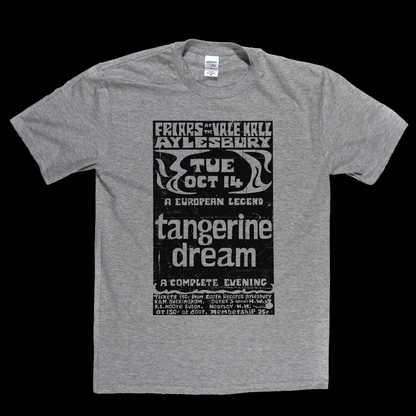 Tangerine Dream Gig Poster T-Shirt