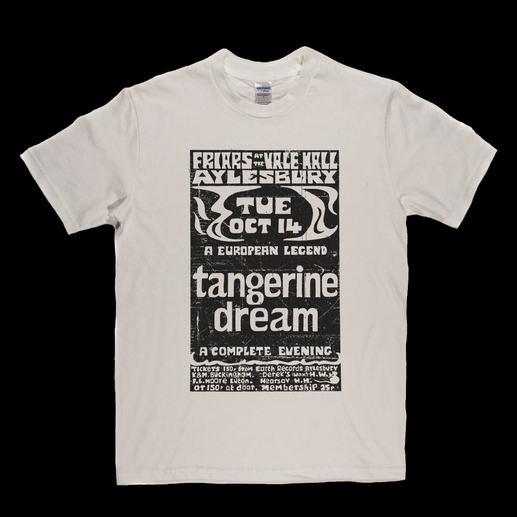 Tangerine Dream Gig Poster T-Shirt