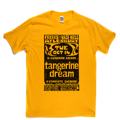 Tangerine Dream Gig Poster T-Shirt