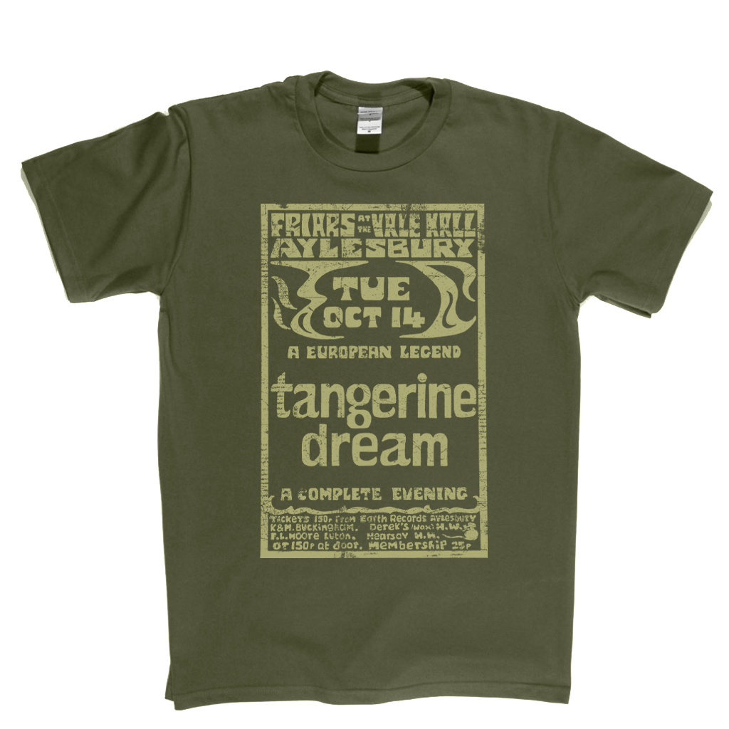 Tangerine Dream Gig Poster T-Shirt