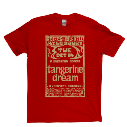 Tangerine Dream Gig Poster T-Shirt