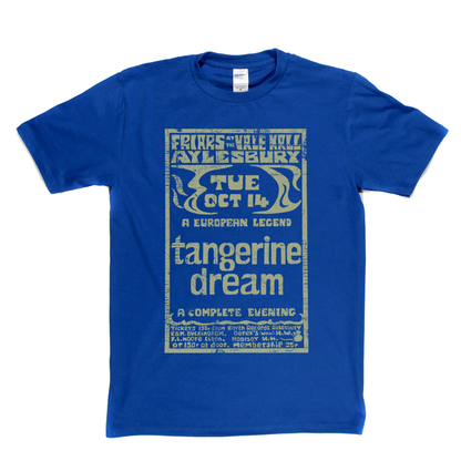 Tangerine Dream Gig Poster T-Shirt