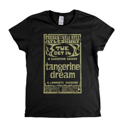 Tangerine Dream Gig Poster Womens T-Shirt